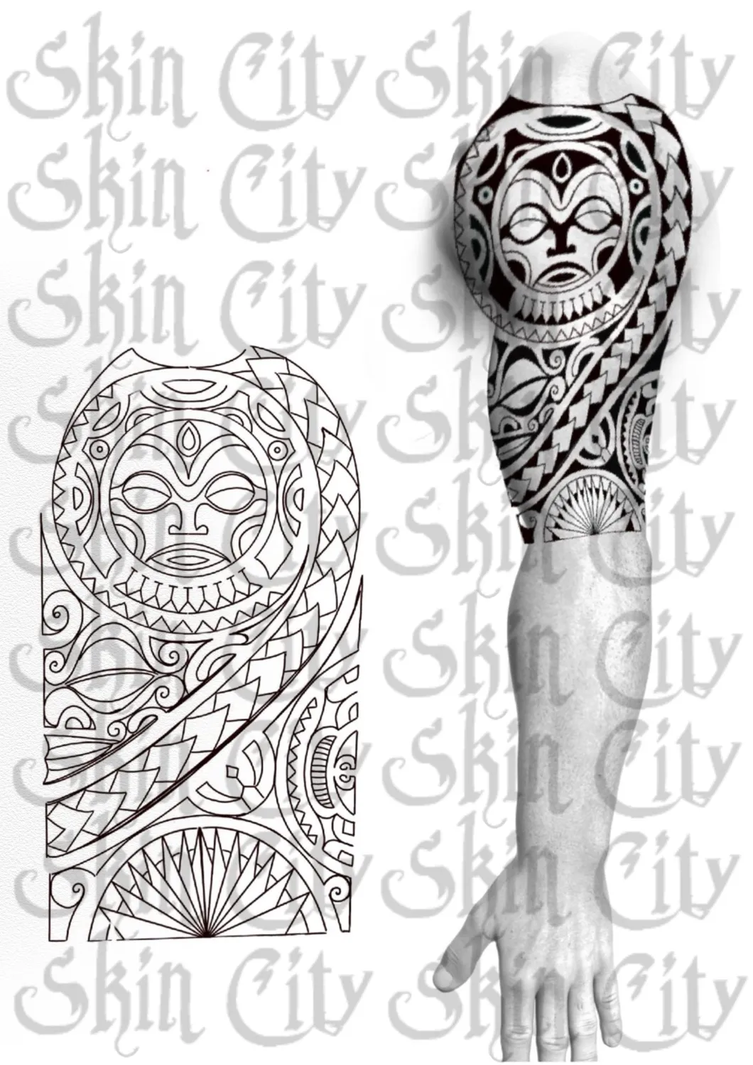 Skin City Tattoo & Piercing Cover Up Tattoo